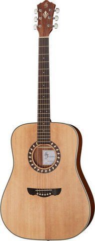 Акустическая гитара Harley Benton HB Custom Line CLD-10S NS 284246 фото