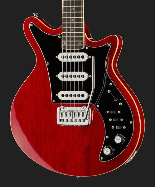 Електрогітара Harley Benton BM-75 Trans Red Deluxe w/Case (комплект) 545025 фото
