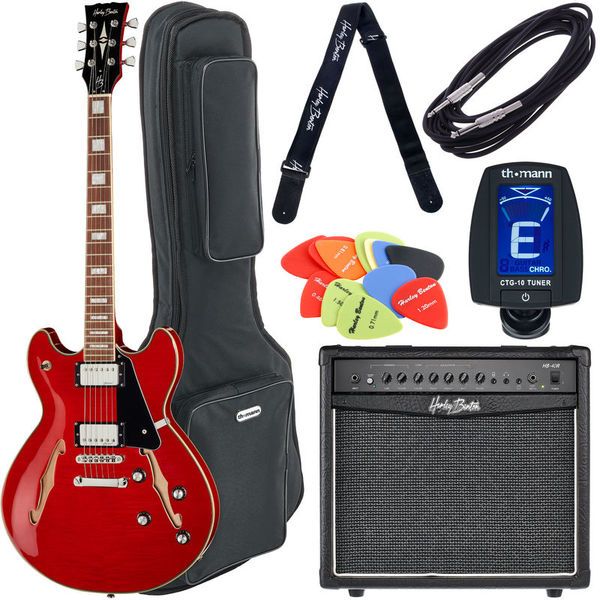 Harley Benton HB-35Plus Cherry Bundle 1 393594 фото