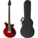 Harley Benton BM-75 Trans Red Deluxe w/Case 545025 фото 1