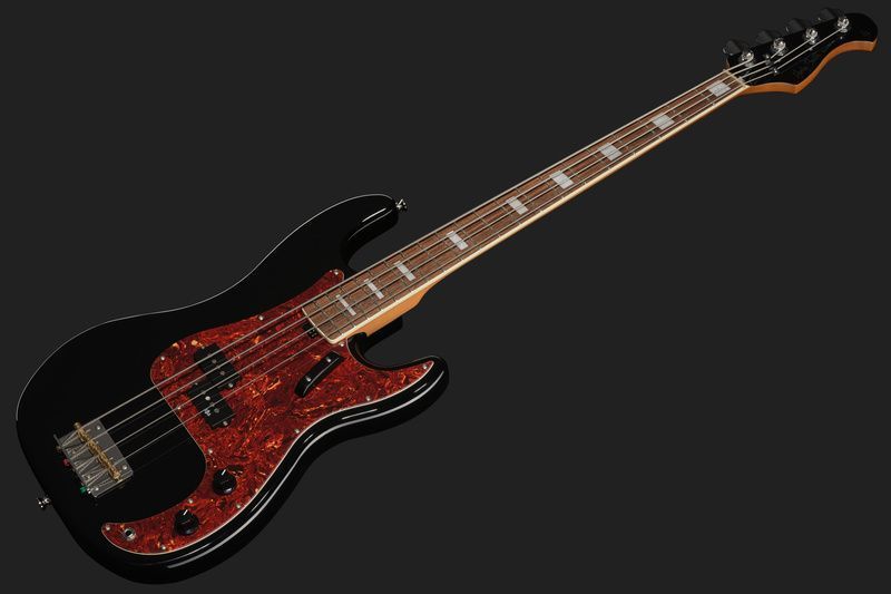 Бас-гитара Harley Benton MV-4P Black 570855 фото