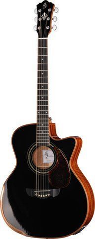 Акустична гітара Harley Benton CLG-650SM-CE BK SolidWood 461140 фото
