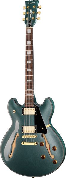 Harley Benton HB-35Plus Gun Metal Blue 568807 фото