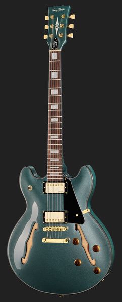 Harley Benton HB-35Plus Gun Metal Blue 568807 фото