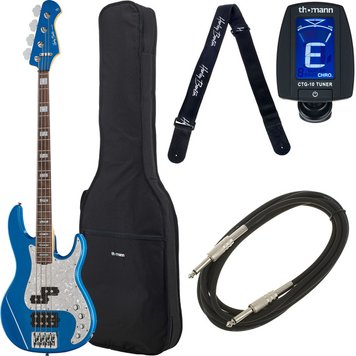 Harley Benton Enhanced MP-4EB Lake Bl Bundle 558009 фото