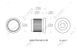 Harley Benton Parts String Sockets Nickel 400377 фото 5