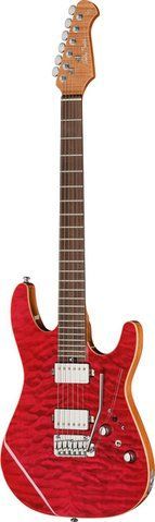 Harley Benton Fusion-IV HH RW QRG 618123 фото
