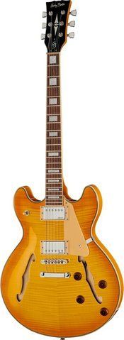 Електрогітара Harley Benton HB-35Plus Lemon 374850 фото