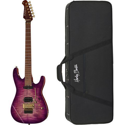 Harley Benton Guitar MAX Fusion Signa w/Case 610822 фото