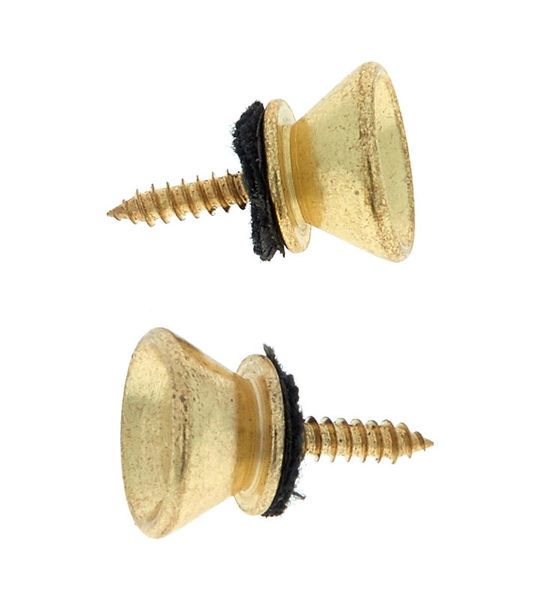 Harley Benton Strap Pin Set Gold 213103 фото