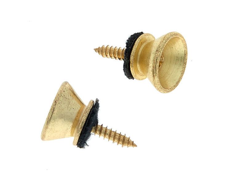 Harley Benton Strap Pin Set Gold 213103 фото