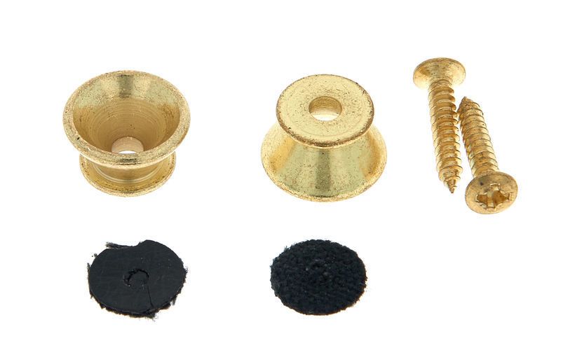 Harley Benton Strap Pin Set Gold 213103 фото