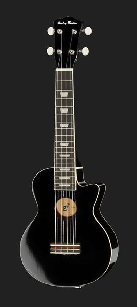 Harley Benton UK-L100E BK Soprano Ukulele 289422 фото