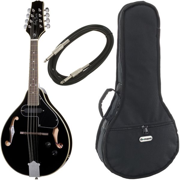 Harley Benton HBMA-50E Mandoline BK w/Bag 539039 фото