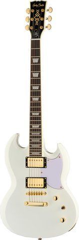 Електрогітара Harley Benton DC-Custom II White 570320 фото
