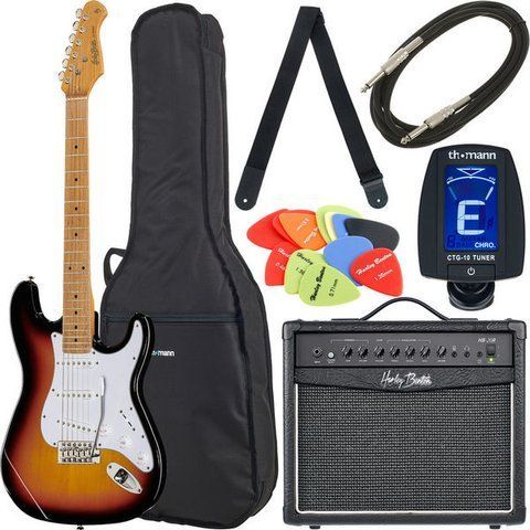 Harley Benton ST-62MN SB Vintage Bundle 1 398916 фото