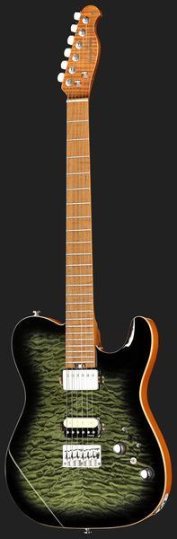 Электрогитара Harley Benton Fusion-T II HH MN HT QBKB 627840 фото