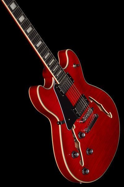 Електрогітара Harley Benton HB-35Plus LH Cherry 422559 фото