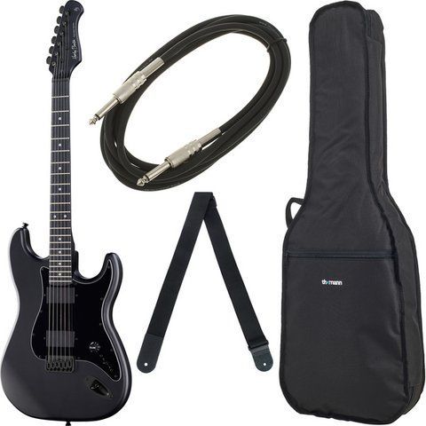 Электрогитара Harley Benton ST-20HH Active SBK Bundle (комплект) 536325 фото
