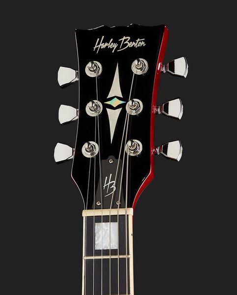 Harley Benton HB-35Plus LH Cherry 422559 фото