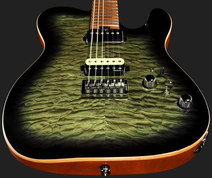 Электрогитара Harley Benton Fusion-T II HH MN HT QBKB 627840 фото