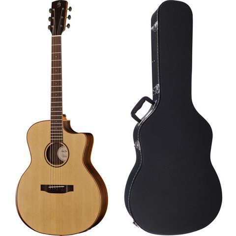 Акустична гітара Harley Benton CLG-70ASR CE NAT Solid w/Case (комплект) 621549 фото