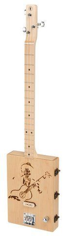 Акустична гітара Thomann Cigar Box Guitar Magnetic PU 612094 фото