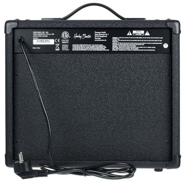 Комбопідсилювач для бас-гітари Harley Benton HB-20B 417200 фото
