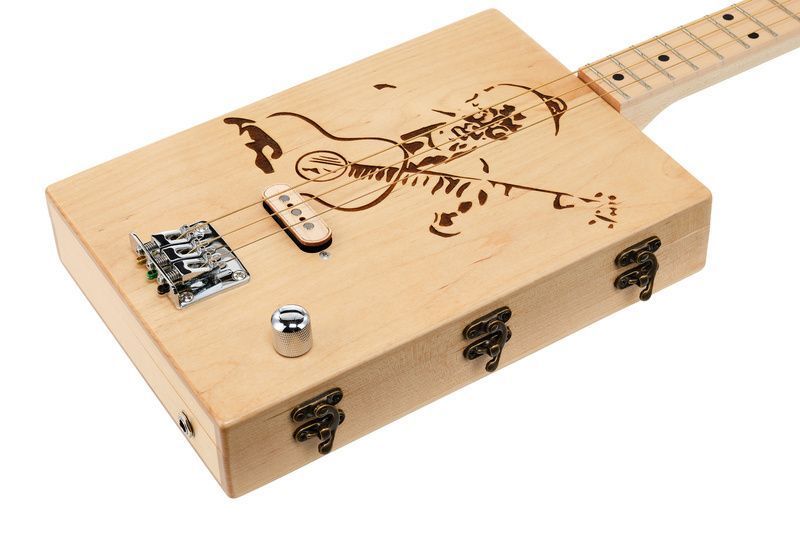 Акустична гітара Thomann Cigar Box Guitar Magnetic PU 612094 фото