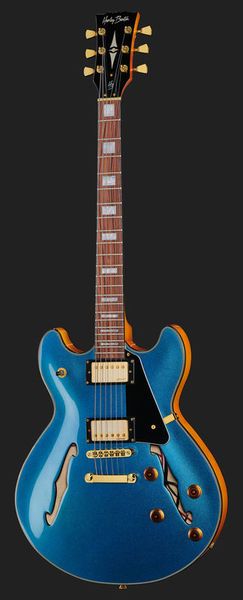 Harley Benton HB-35Plus Metallic Blue 491694 фото