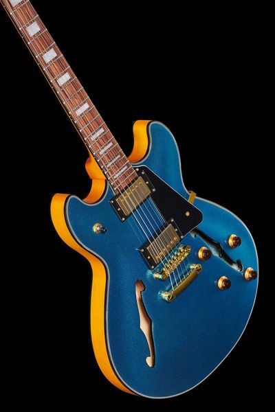 Harley Benton HB-35Plus Metallic Blue 491694 фото