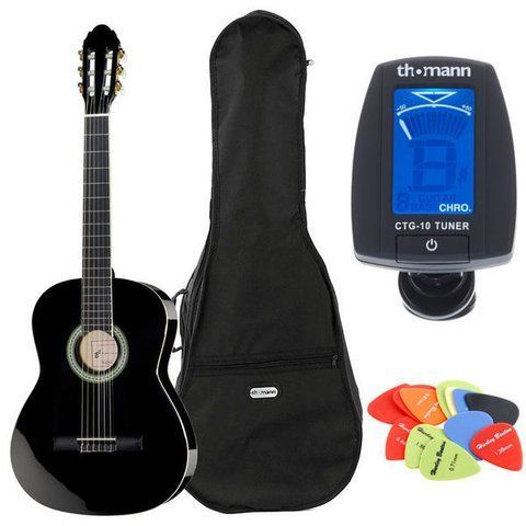 Класична акустична гітара Harley Benton CG200-BK Set (комплект) 427607 фото