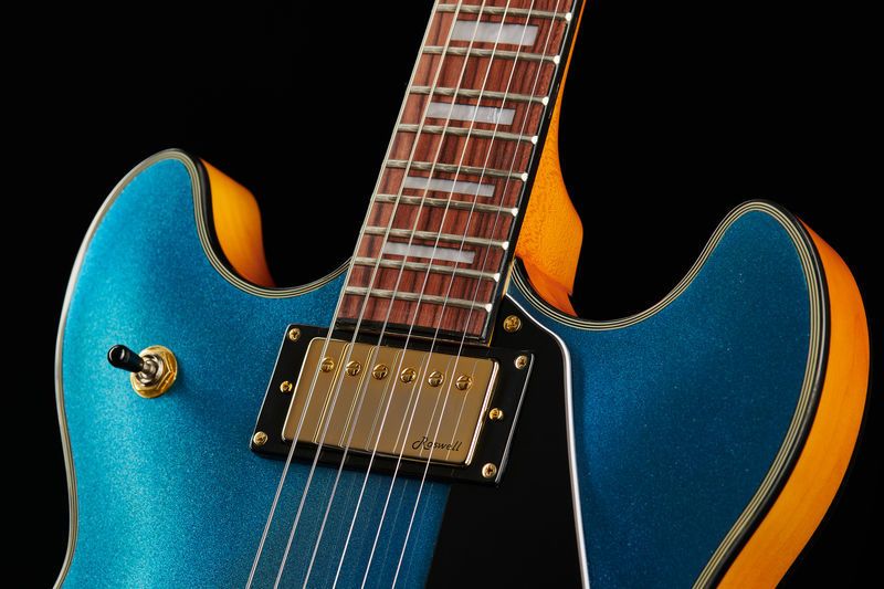 Harley Benton HB-35Plus Metallic Blue 491694 фото