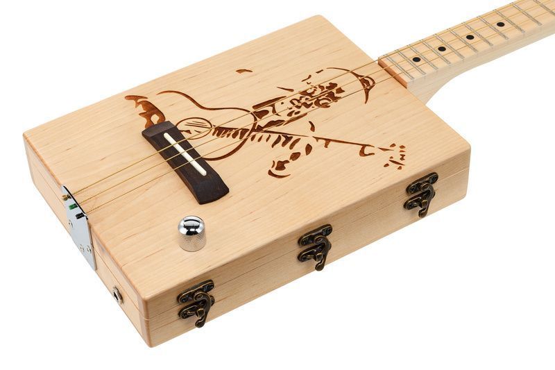 Акустична гітара Thomann Cigar Box Guitar Piezo PU 612095 фото