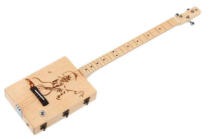 Акустична гітара Thomann Cigar Box Guitar Piezo PU 612095 фото