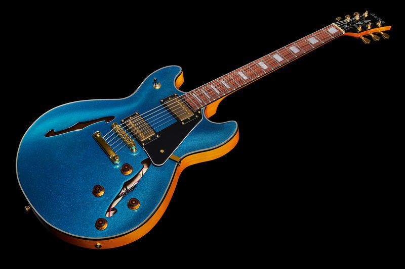 Harley Benton HB-35Plus Metallic Blue 491694 фото