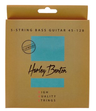 Harley Benton HQS Bass-5 45-128 Flatwound 514277 фото