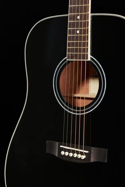 Акустическая гитара Harley Benton D-120LH BK 278076 фото