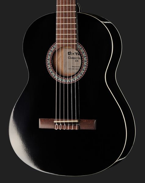 Thomann Classic Guitar 3/4 Black 337486 фото