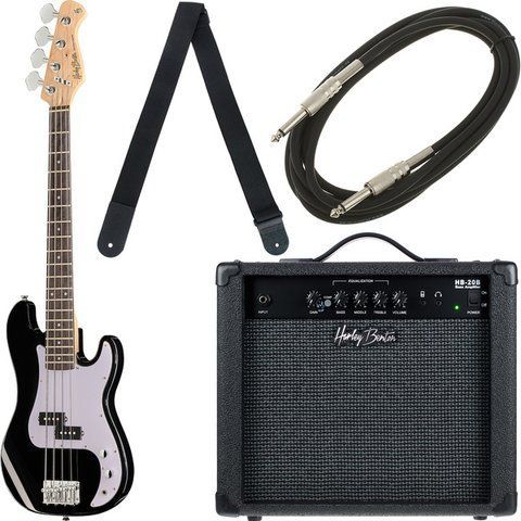 Harley Benton PB-Shorty BK Standard Set 1 176157 фото