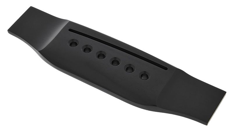 Harley Benton Parts Ebony Acoustic Bridge 560389 фото