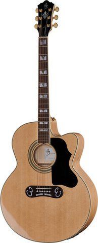 Акустическая гитара Harley Benton Custom Line King-CE NT 285014 фото