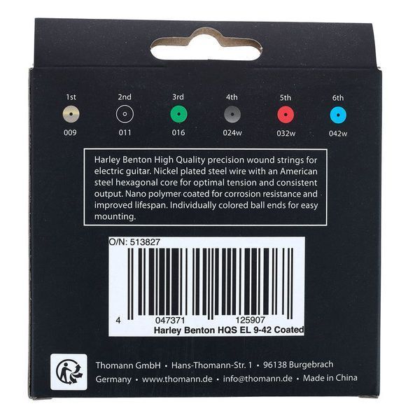 Harley Benton HQS EL 9-42 Coated 513827 фото