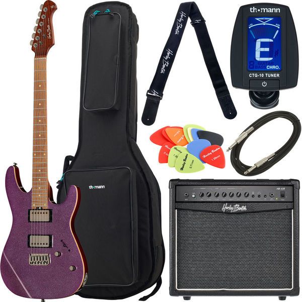 Harley Benton Fusion-III HH HT R SSP Bundle 530271 фото