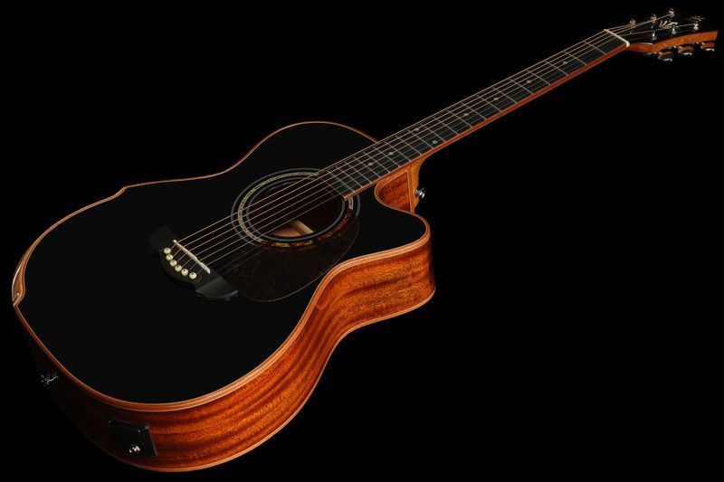 Акустическая гитара Harley Benton CLC-650SM-CE BK Solid Wood 488812 фото
