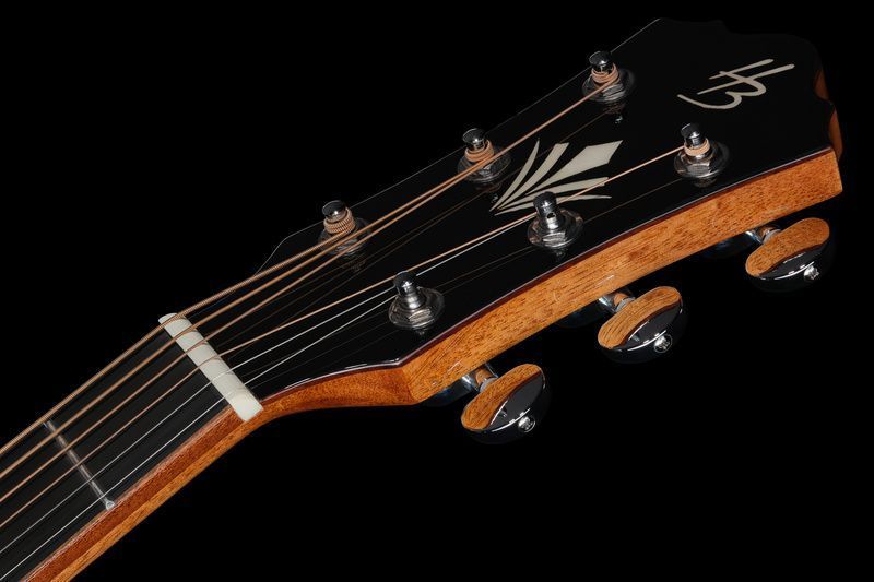 Акустическая гитара Harley Benton CLC-650SM-CE BK Solid Wood 488812 фото