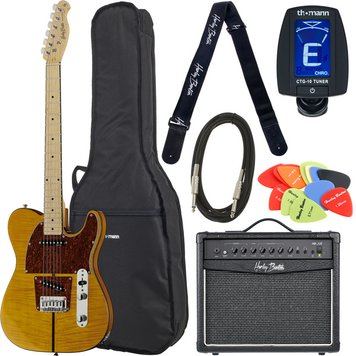 Harley Benton TE-80 NT Deluxe Series Bundle 581209 фото