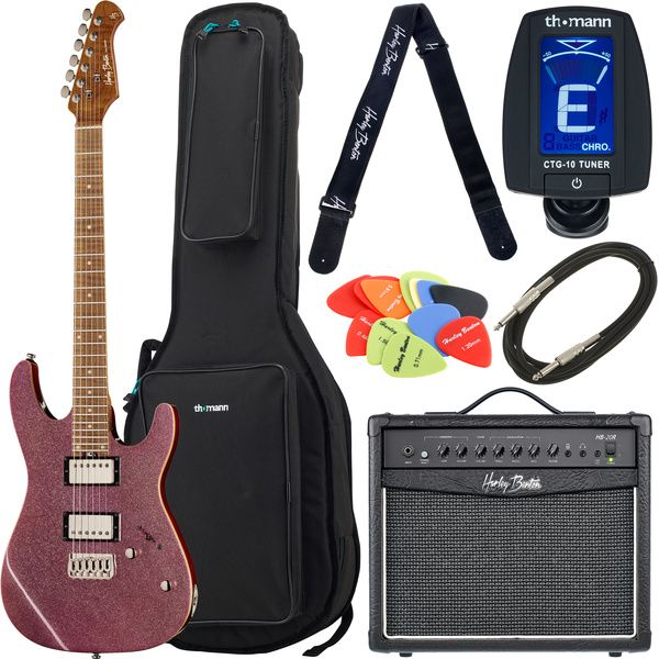 Harley Benton Fusion-III HH HT R SSP Bundle 530270 фото