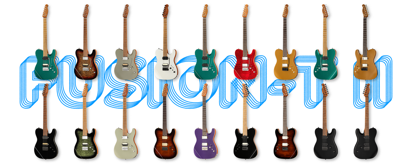 Електрогітари Harley Benton серії Fusion-T II — каталог HBguitars