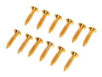 Harley Benton Parts Pickguard Screws Gold 178943 фото